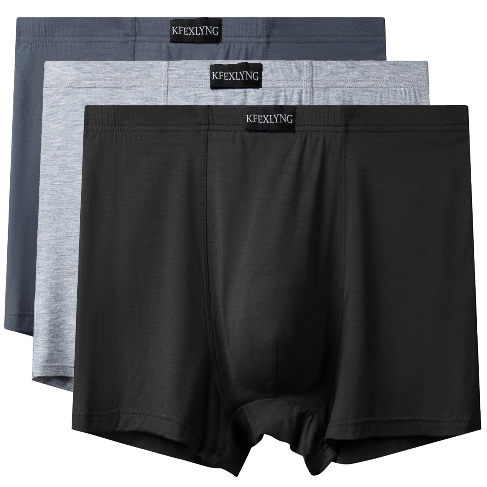 6-Pack Black Color Underwear Set