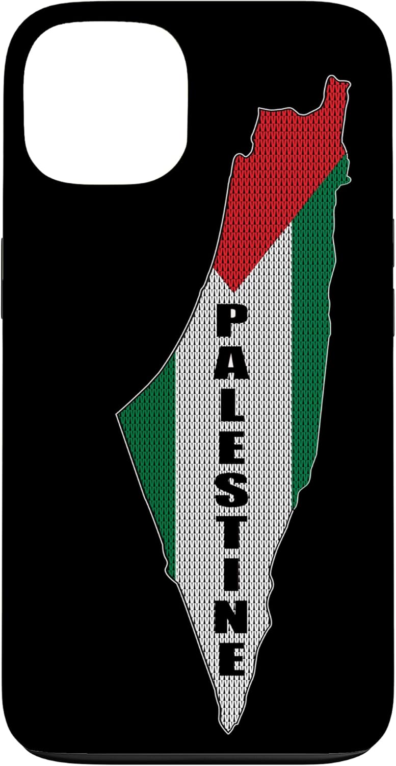 Palestine Map and Flag Palestinian Pride Case for iPhone 13