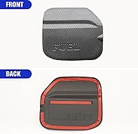 Vista 3 de HAKA TOUGH Cubierta de tapa de gas para Ford Bronco 2021 2022 2023 2/4 puertas, puerta de llenado de combustible, accesorios exteriores, fibra