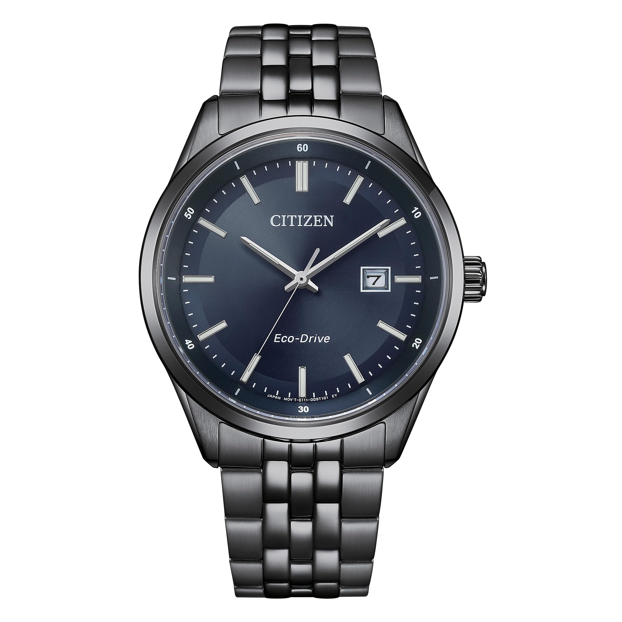 CITIZEN Mens Eco-Drive Classic Eco 34mm Stainless Steel Case