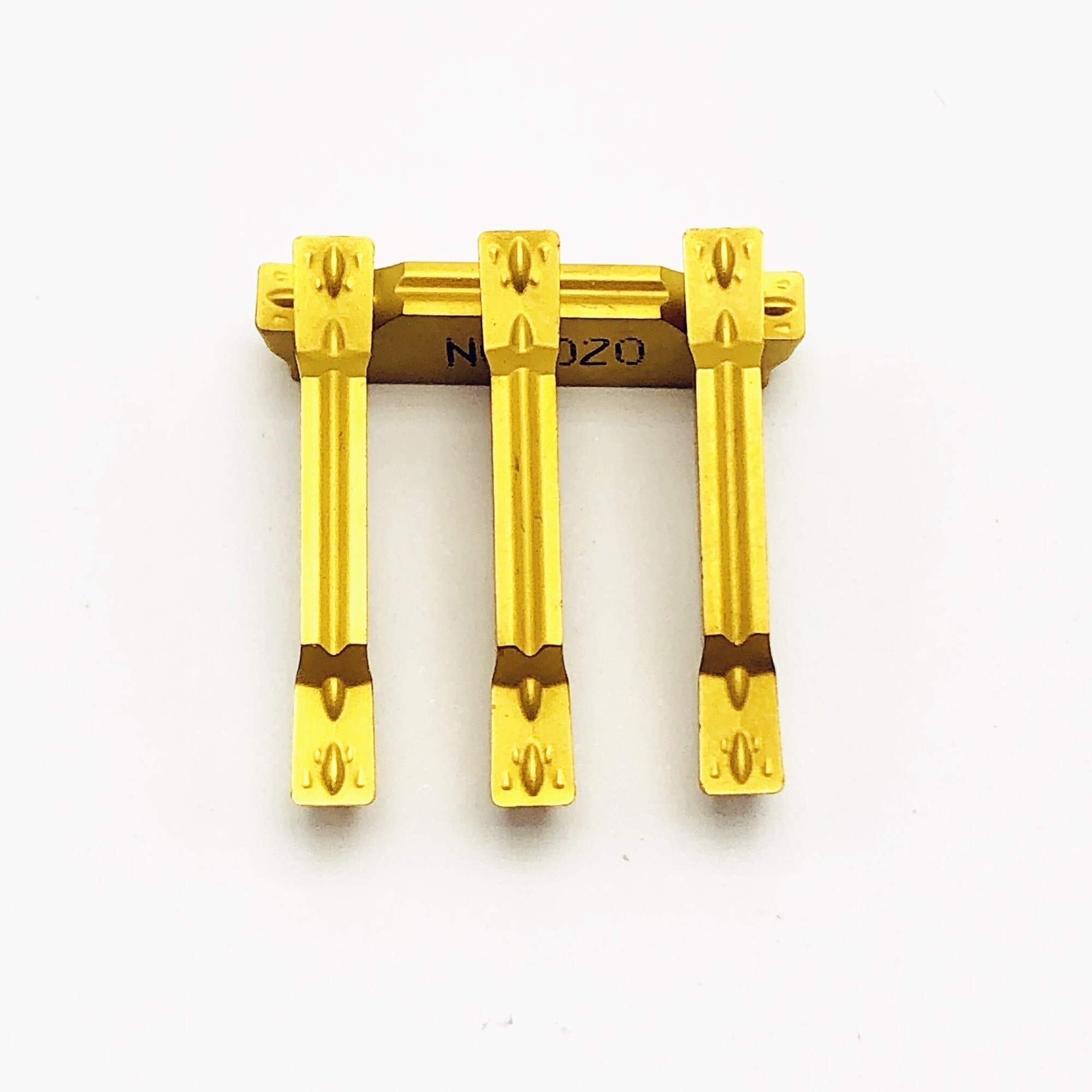 Farleshop 10 unids/Caja Herramienta de Torno MGMN300 M NC3030 Herramienta de torneado de Metal de Cuchilla de carburo MGMN 300 Herramientas de Torno CNC Piezas de Ranura y Herramientas de ranurado