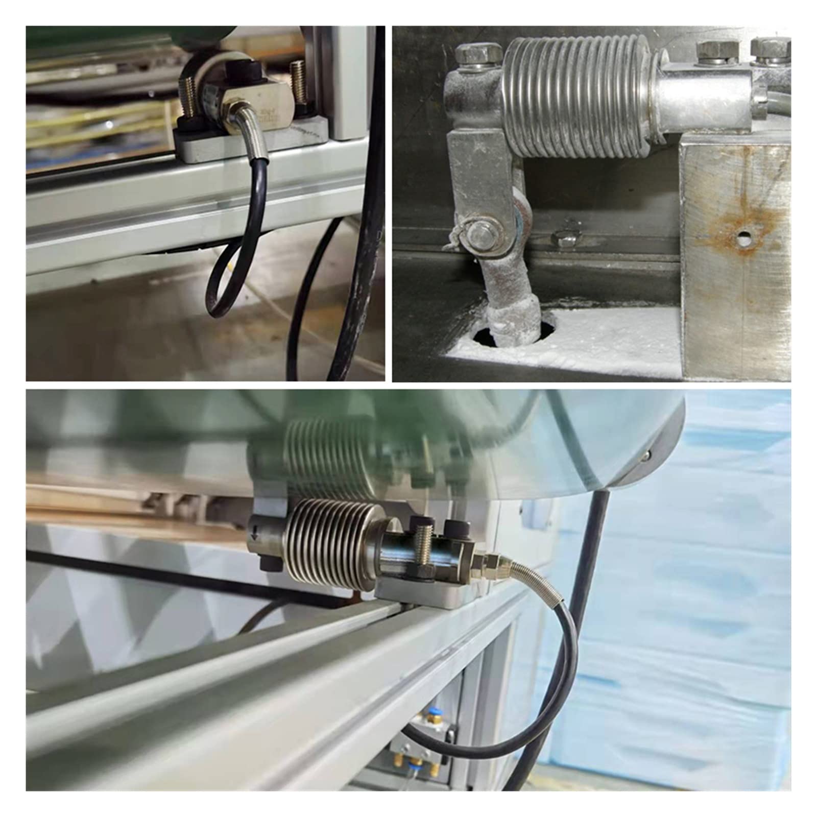 Fuelle de alta precisión Célula de carga Haz de cizallamiento Soldadura láser de acero inoxidable Sensor de pesaje Presión de tracción Transductor de fuerza Medición 100/500 KG ,Precisión Mejorada(50K
