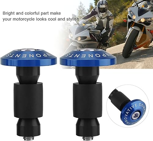 Miniatura 2 de Acouto - Extremos de barra de motocicleta de 0.866 in, 78 pulgadas, enchufe universal para manillar, tapas de enchufe deslizante para carreras ATV