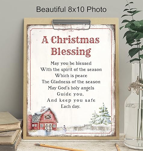 Miniatura 3 de Decoración navideña rústica de granja, bonitas decoraciones navideñas de campo antiguas, decoraciones de Navidad, decoración cristiana religiosa