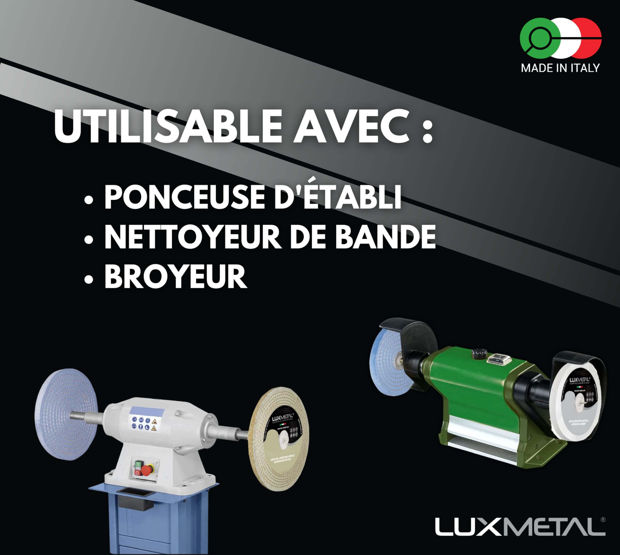 Disque de polissage en feutre pour soudure d'angle | WURTH