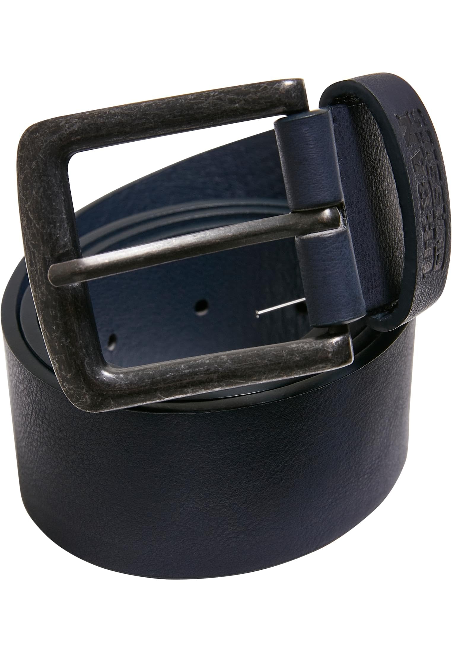 Urban Classics Leather Imitation Belt, Navy, L