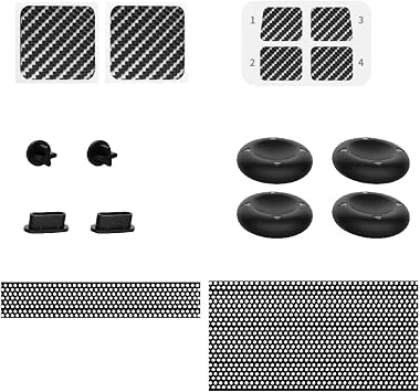 Steam Deck Dust Plug Silicone Dustproof Cover Dust Net Stopper Thumb Stick Cap Dustproof Cap for Steam Deck Console