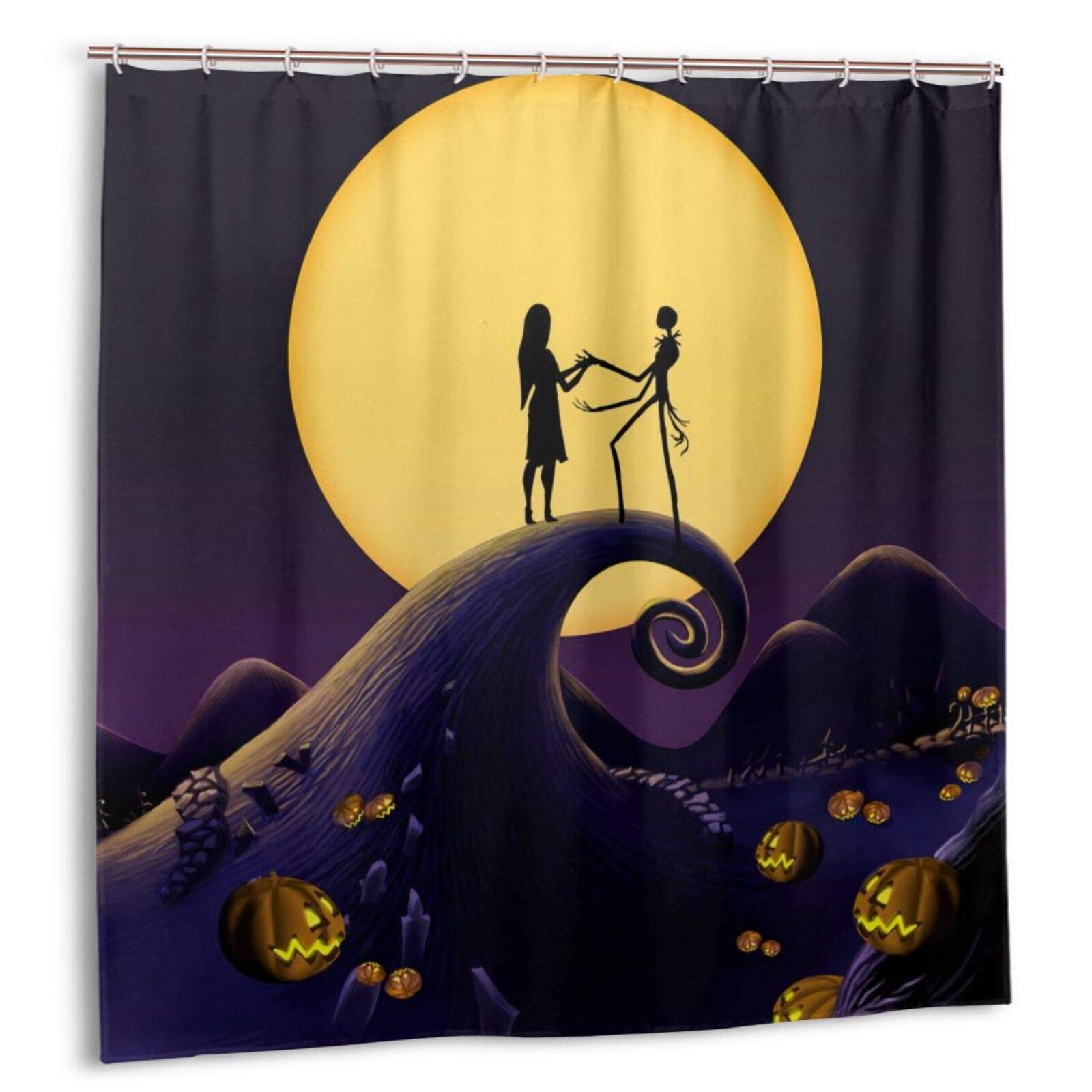Jack Skellington the Nightmare Before Christmas Shower Curtain 66 x 72 Inch Home & Garden Shower