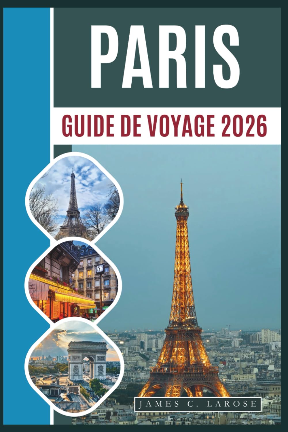 PARIS Guide de voyage 2026: Explorez des monuments emblématiques, des rues commerçantes et des expériences locales, de la Tour Eiffel aux boutiques parisiennes.