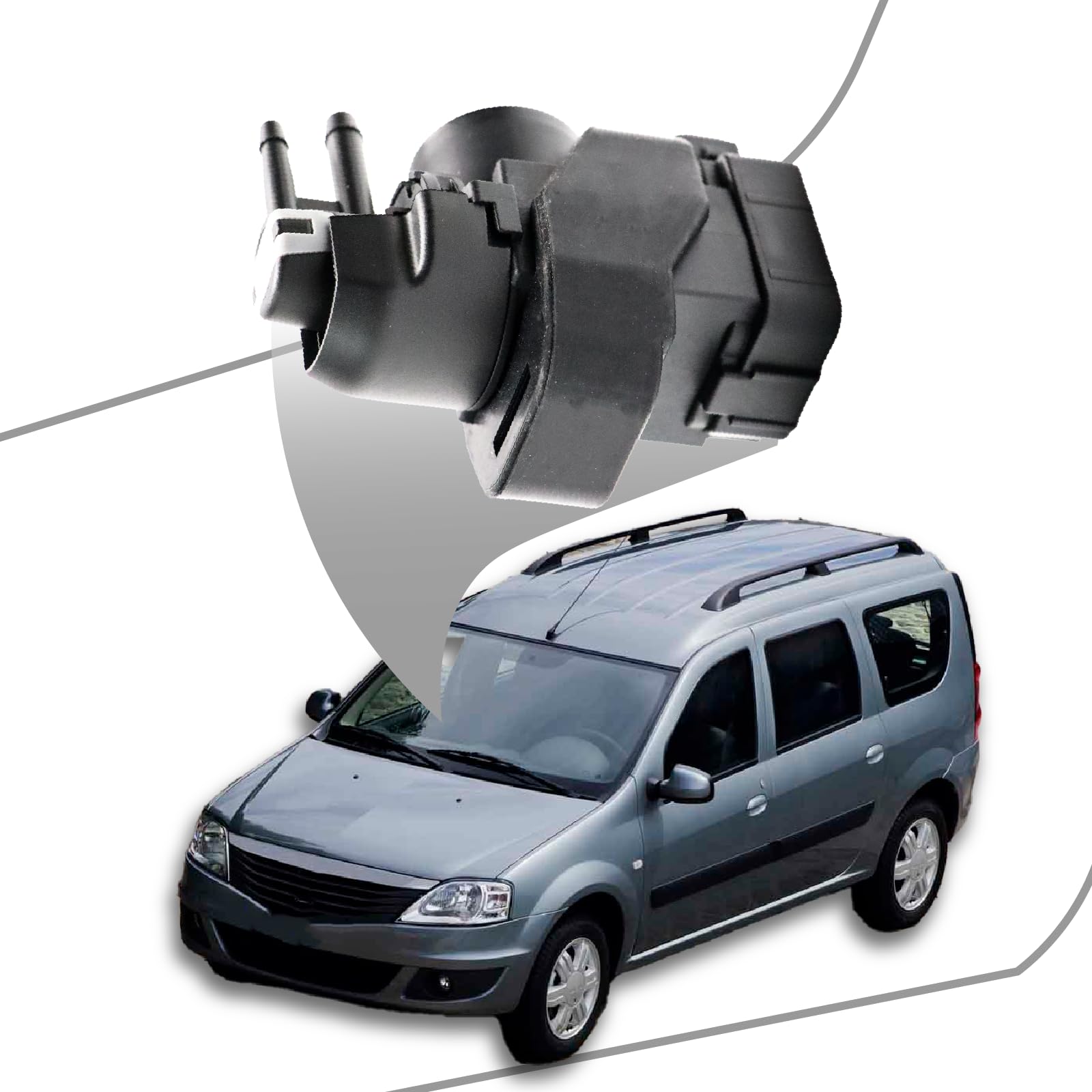 Électrovanne Pour Duster Logan Sandero Twingo Scenic Megane MK3 MK2 Kangoo Fluence Espace MK4 Clio MK3 NV400 149566215R 000127407 1495600Q1G 149566215R