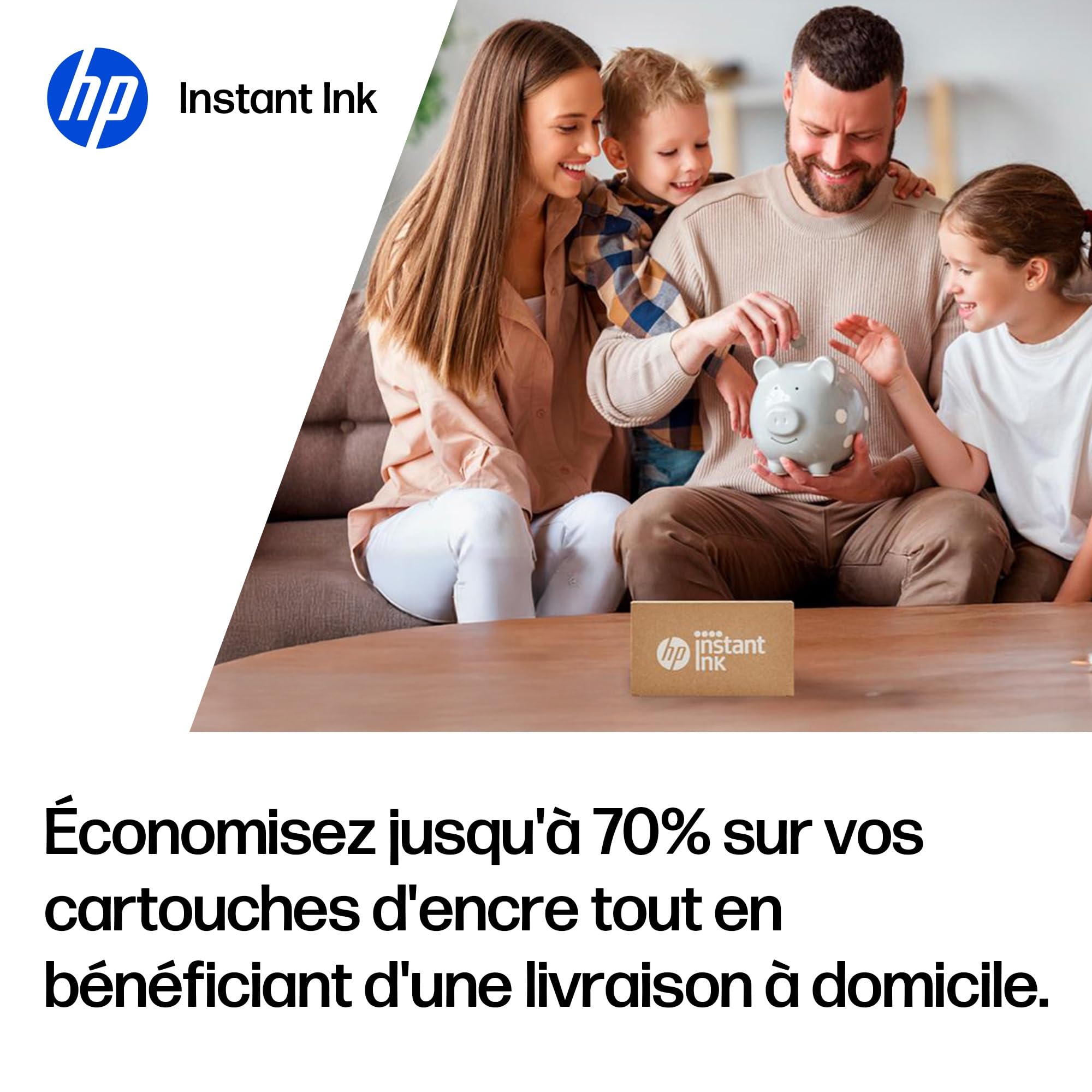 HP 308 Cartouches d’Encre Authentiques Noir/Trois Couleurs Pack de 2