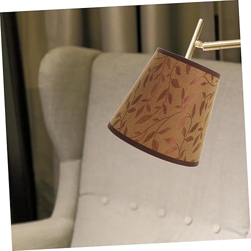 Miniatura 9 de OSALADI Pantalla de tela de sauce para mesita de noche, cubierta de lámpara de pie, cubierta de lámpara de candelabro, pantallas de lámpara de