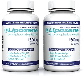 Lipozene 2 120 Count Bottles