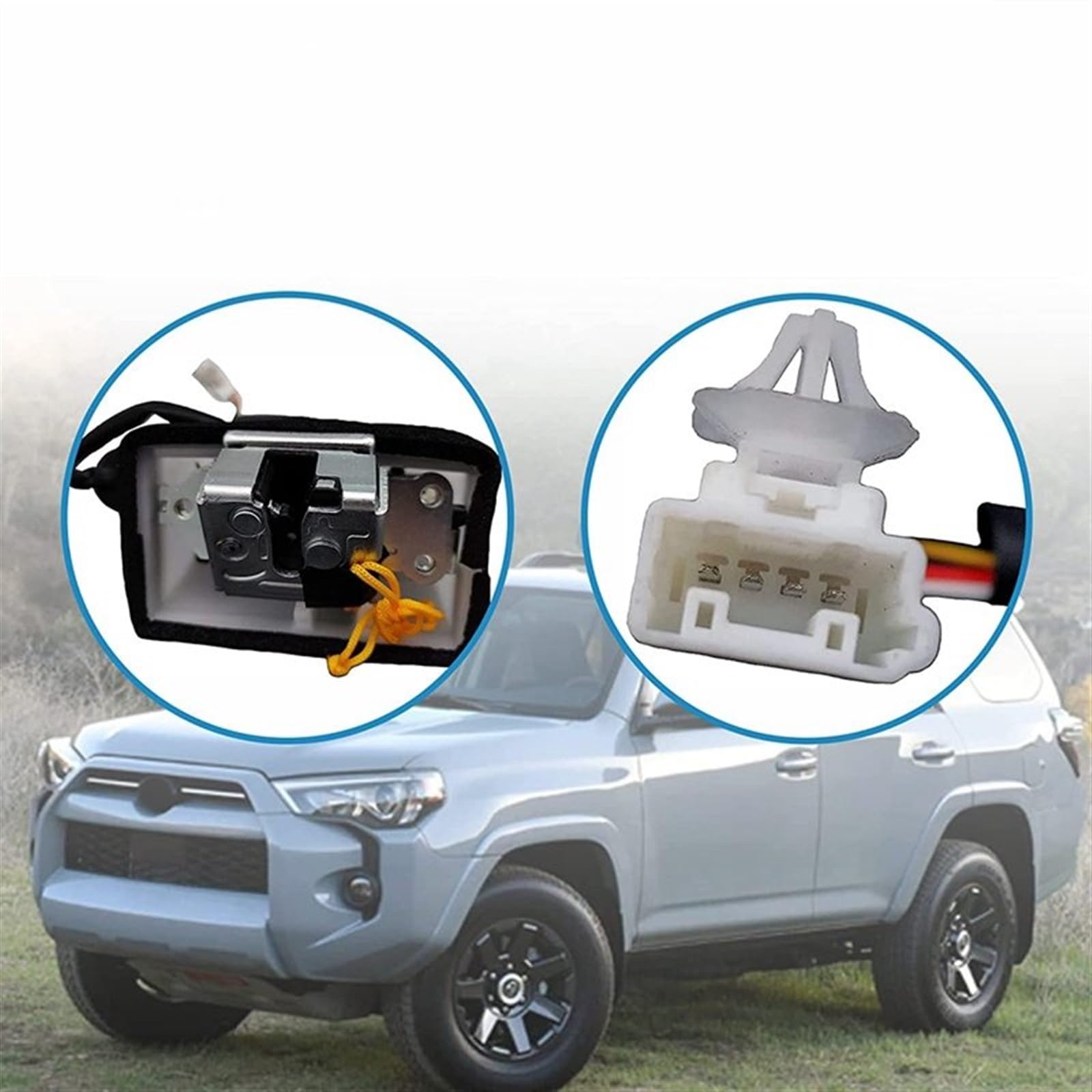 BEEBY Cerradura Puerta Actuador para Toyota 10-21 para 4Runner Actuador De Bloqueo De Puerta Trasera 69110-35082 6911035082 Actuador Pestillo
