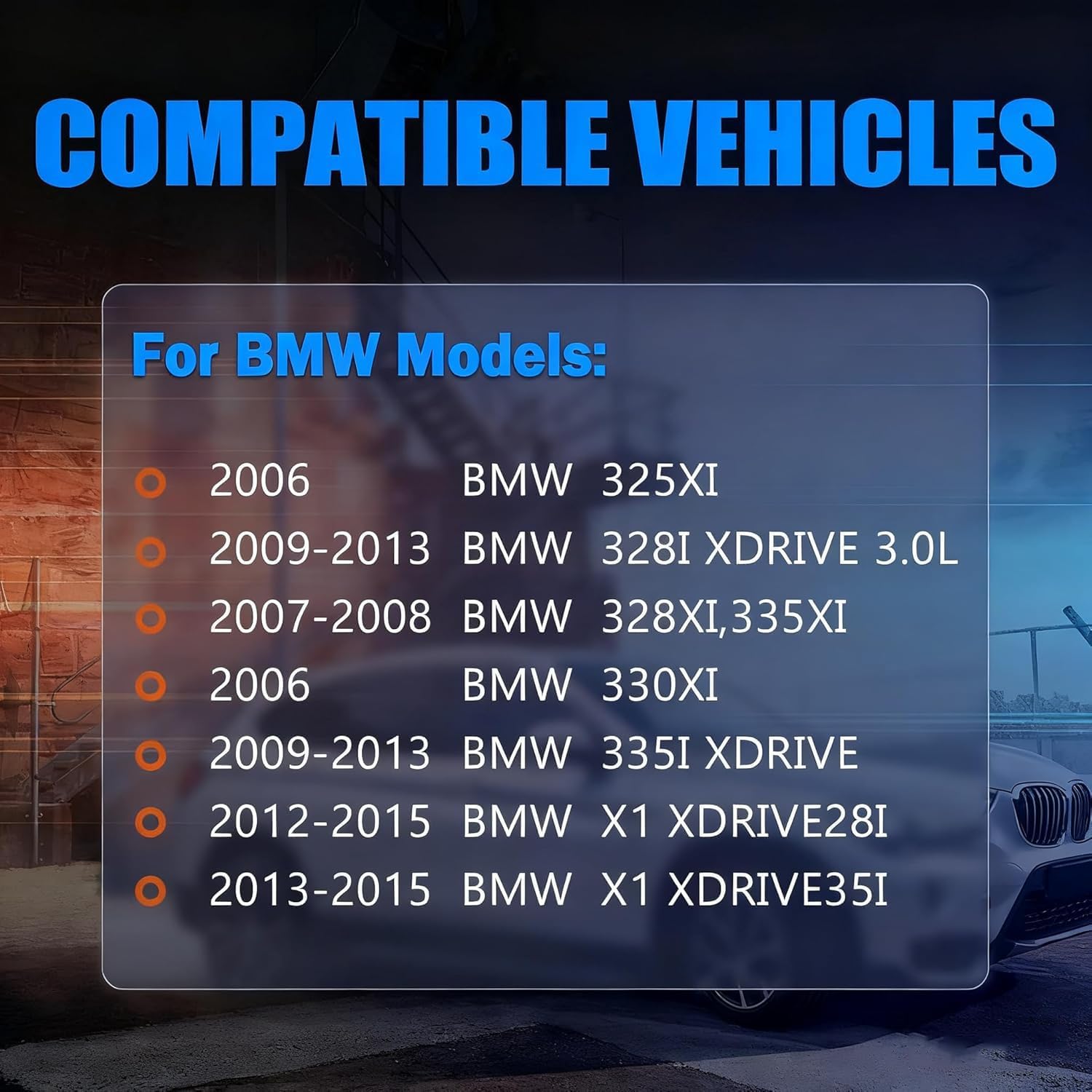 Front Lower Control Arm w/Ball Joint E90 Xi AWD 3 Series Suspension Kit Compatible with BMW 335xi/328xi 2007-2008, BMW 335i/328i xDrive 2009-2013, X1 xDrive 2012-2015