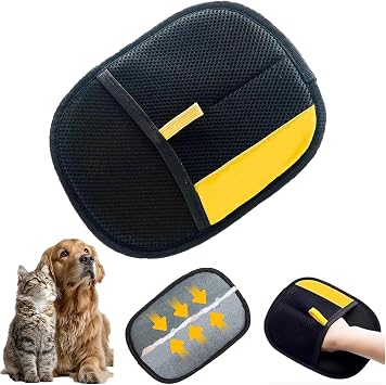 Purepath Hair Removal Glove, Pet Hair Removal Glove for Dogs & Cats, Pure Path Hair Remover Glove for Pet, Electrostatic Pet Hair Gloves for Clothing, Bed, Couch, Carpet, Car Seat 1