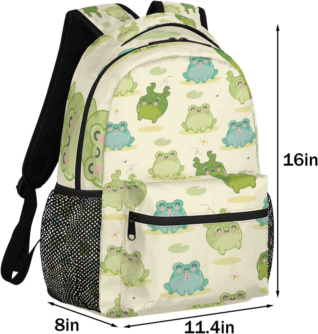Sports Backpack for Boys, 18 Inch Basketball Print Travel Backpack