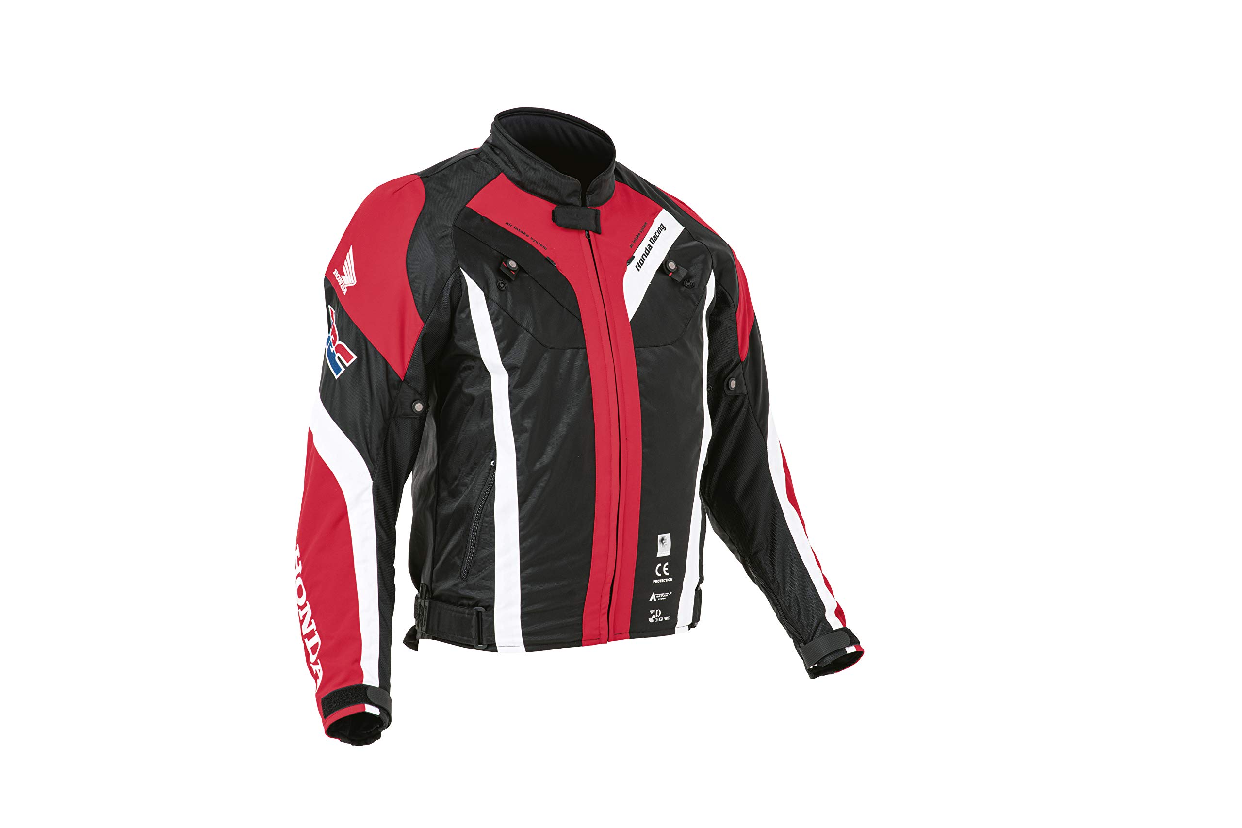 Amazon | [ホンダ] HRC ハーフメッシュライディングブルゾン R（レッド