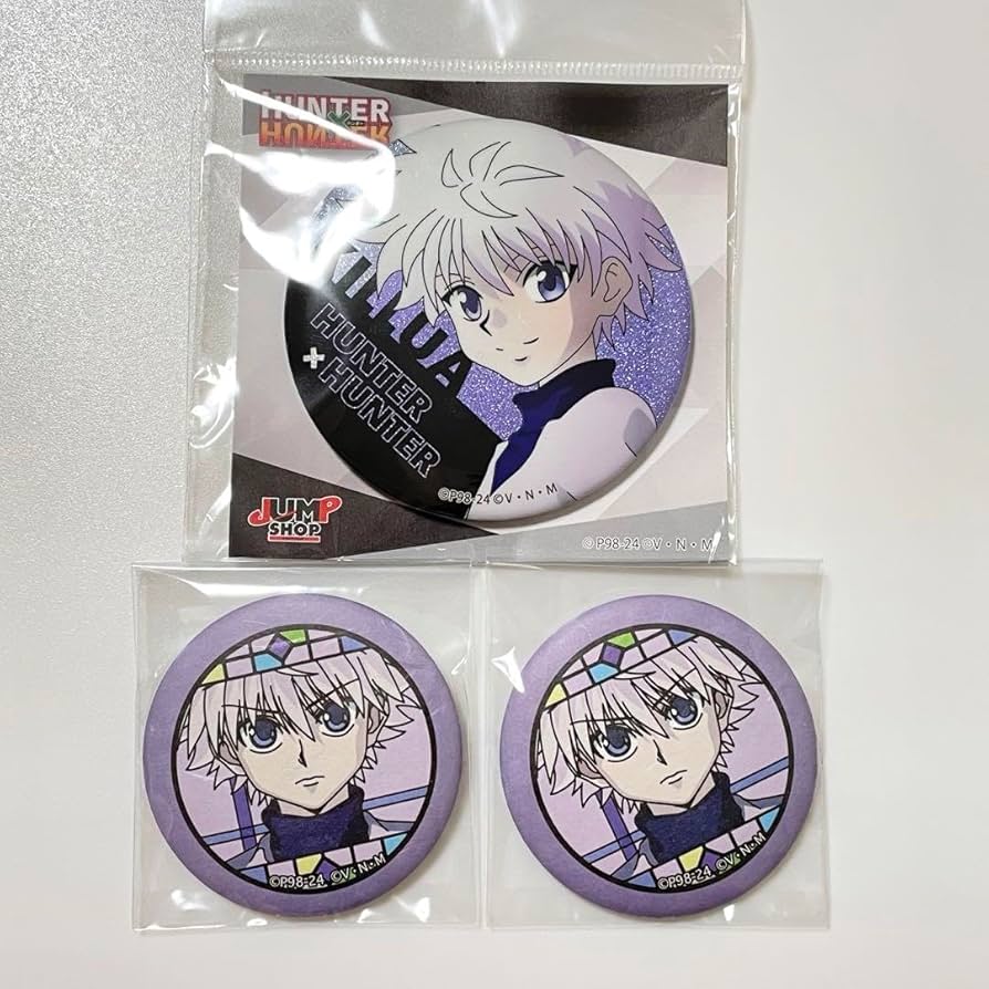 HUNTER×HUNTER　グリッター缶バッジ　和紙缶バッジ twincre on X: 