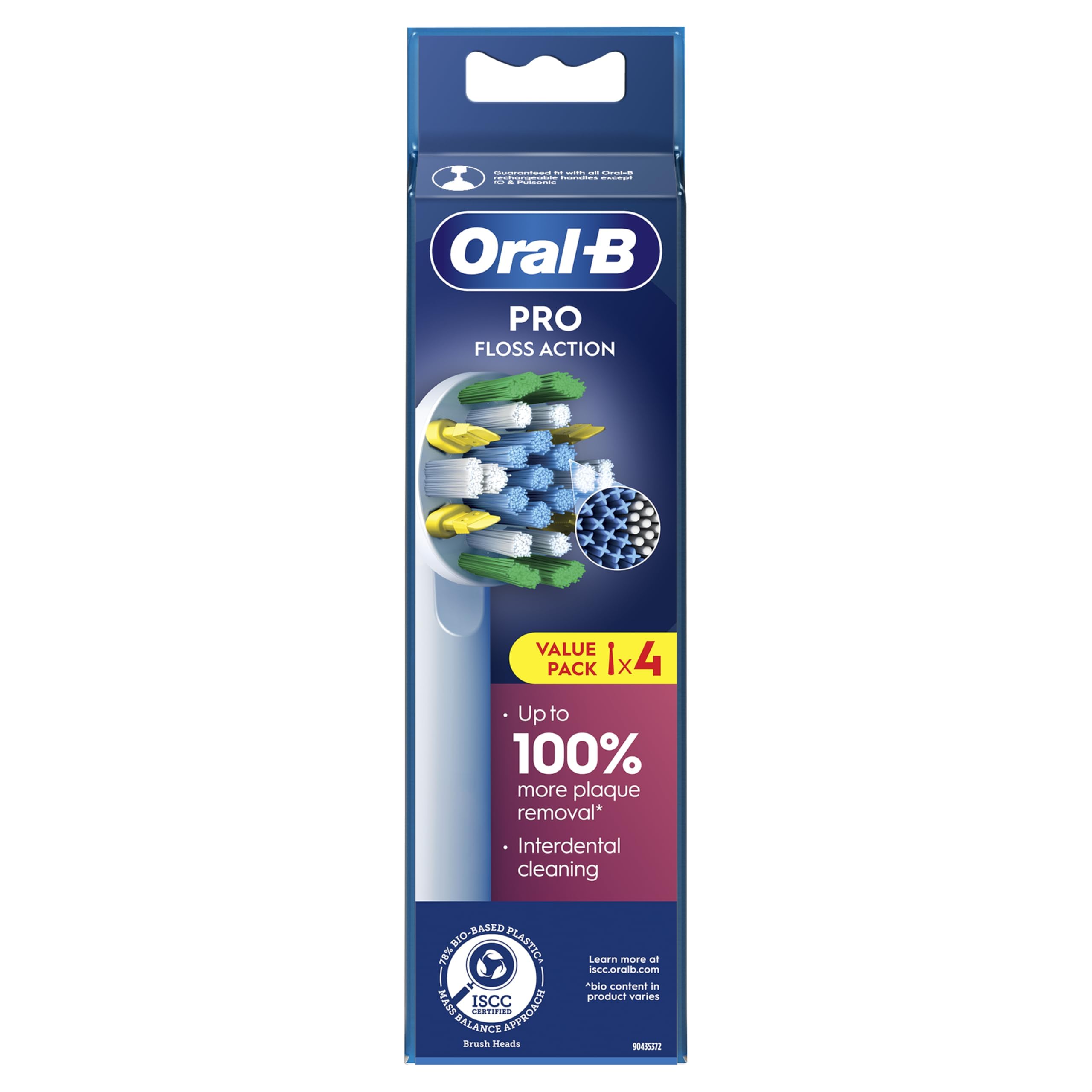 Oral-B Floss Action 4pezzo(i) Multicolore testina per spazzolino