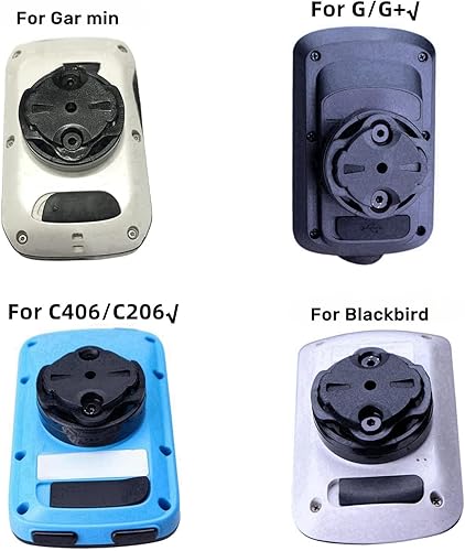 Miniatura 2 de Kit de inserción de adaptador de montaje GPS para computadora de bicicleta, cubierta trasera de rotación compatible con Edge 500 & # x020135301050