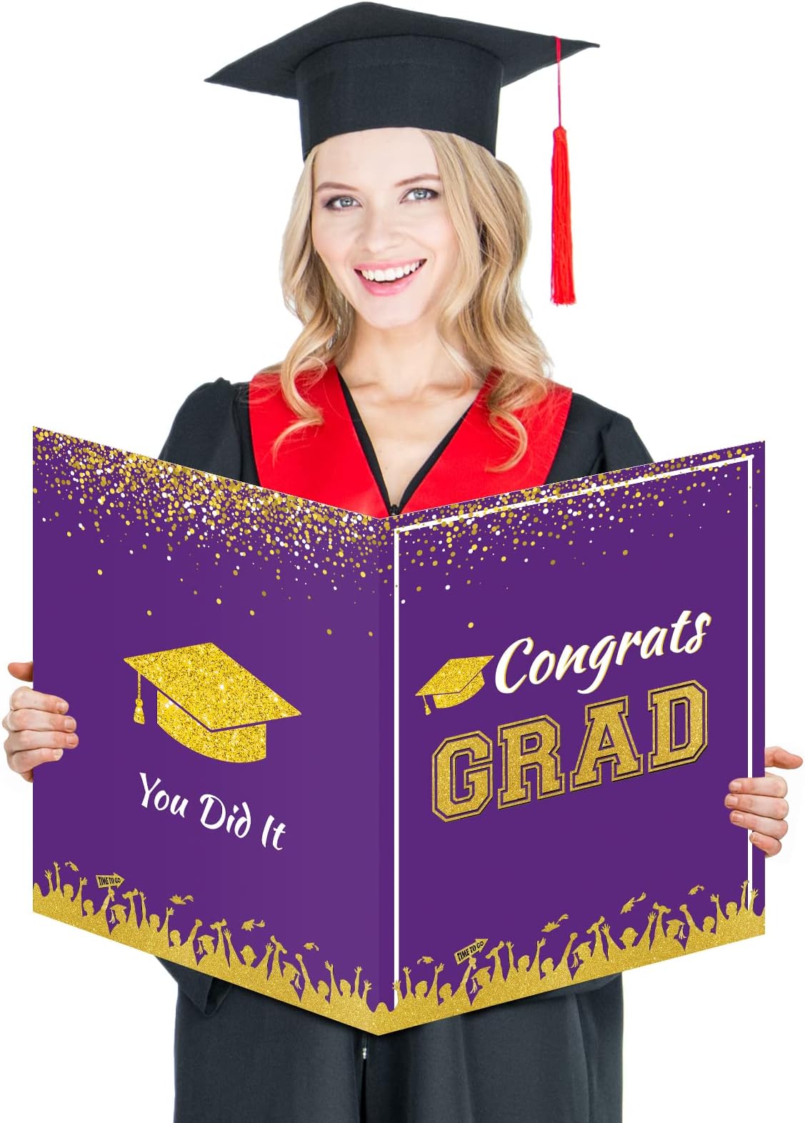 Amazon.com : Roowest Jumbo Graduation Card Graduation Guest Book 2024
