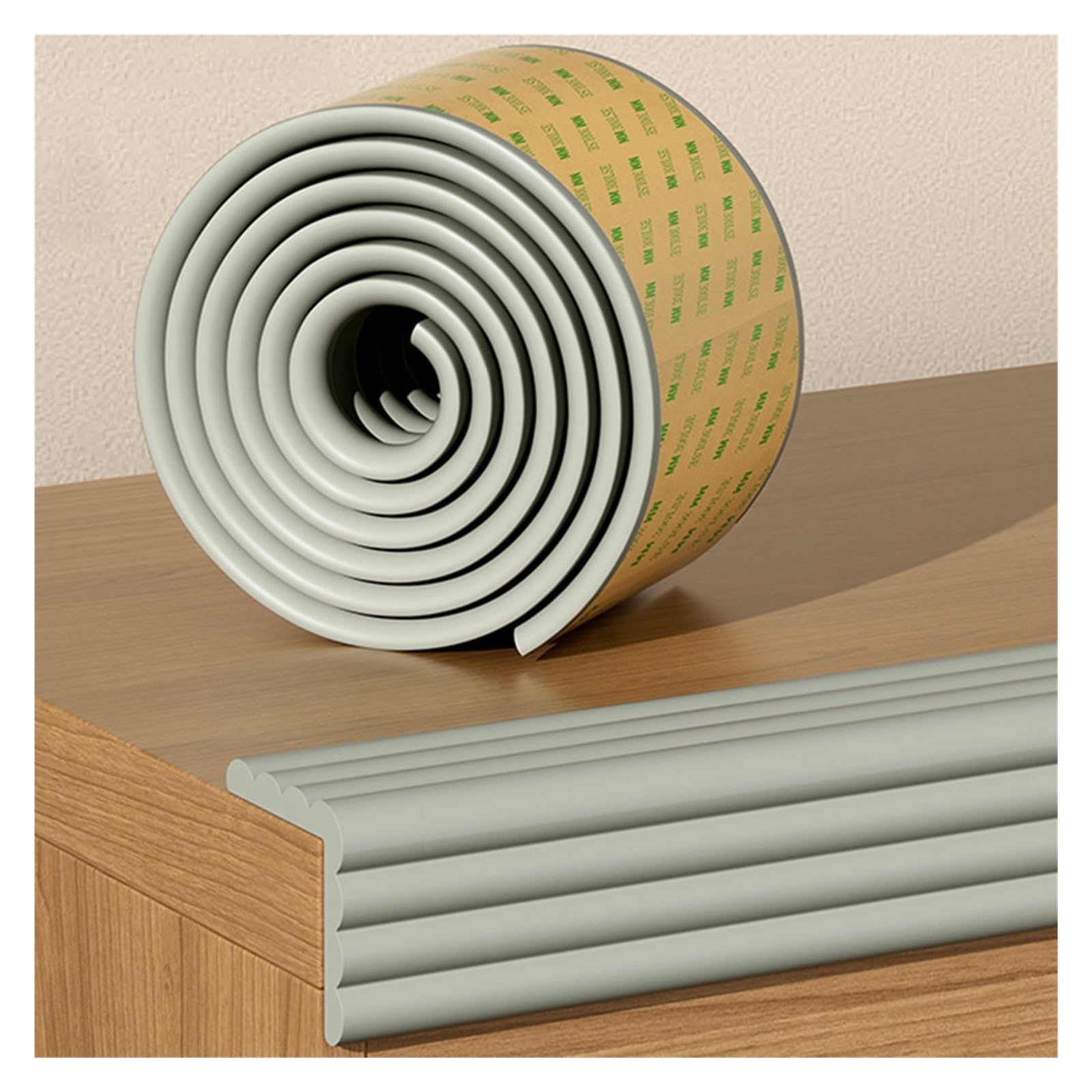 YNBSHGAA Foam edge protectors, 8cm Wide Self-Adhesive Cushion Bumper, Anti Collision Safety Edge Protection Strip For Glass Table Furniture Fireplace,Red-6m/19.68ft