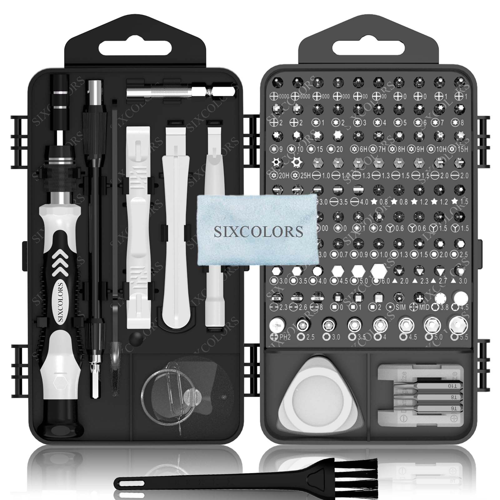 SIXCOLORS Laptop 125 PCS Precision Screwdriver Set