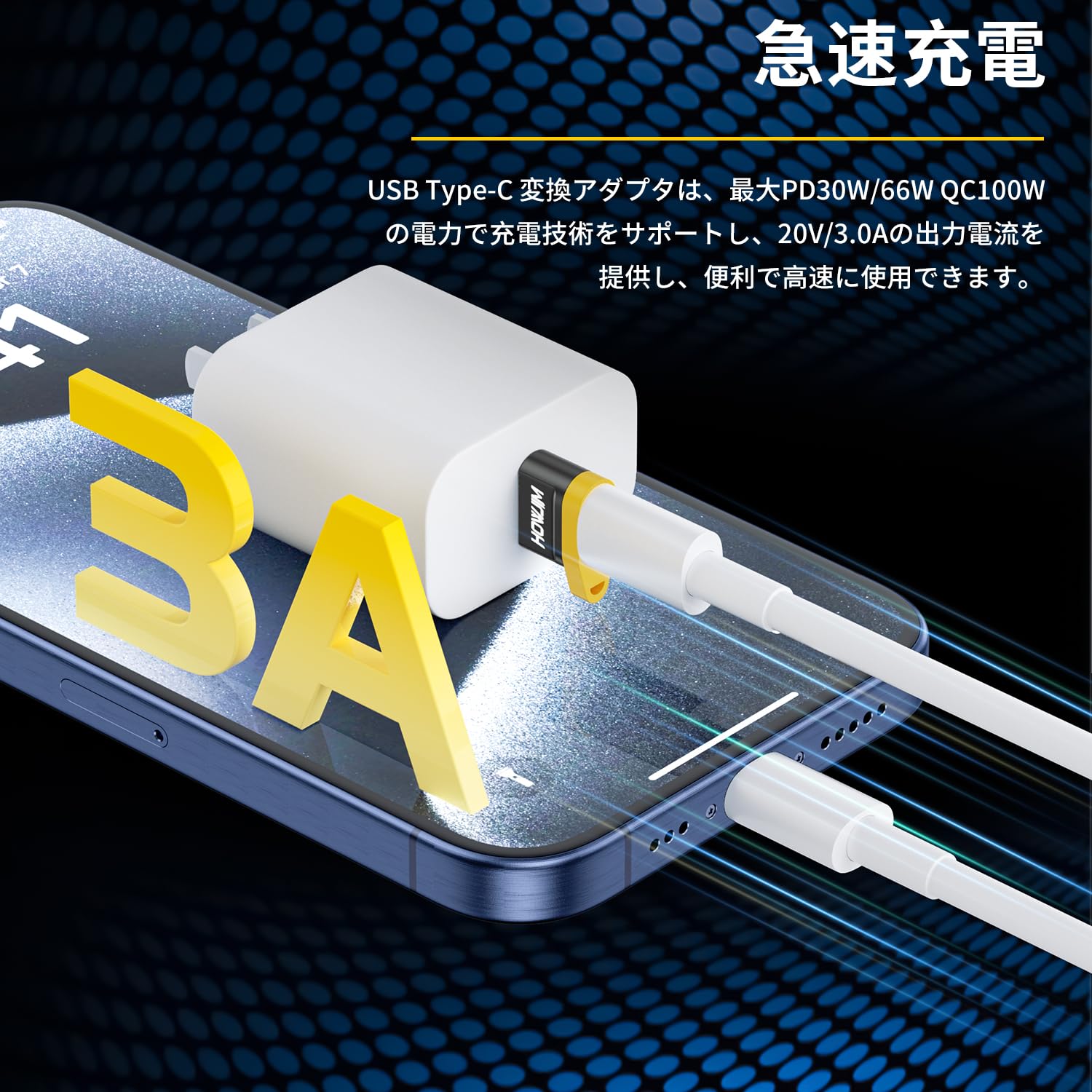 Amazon.co.jp: HOWJIM USB Type-C 変換アダプタ 2個セット 小型 タイプ