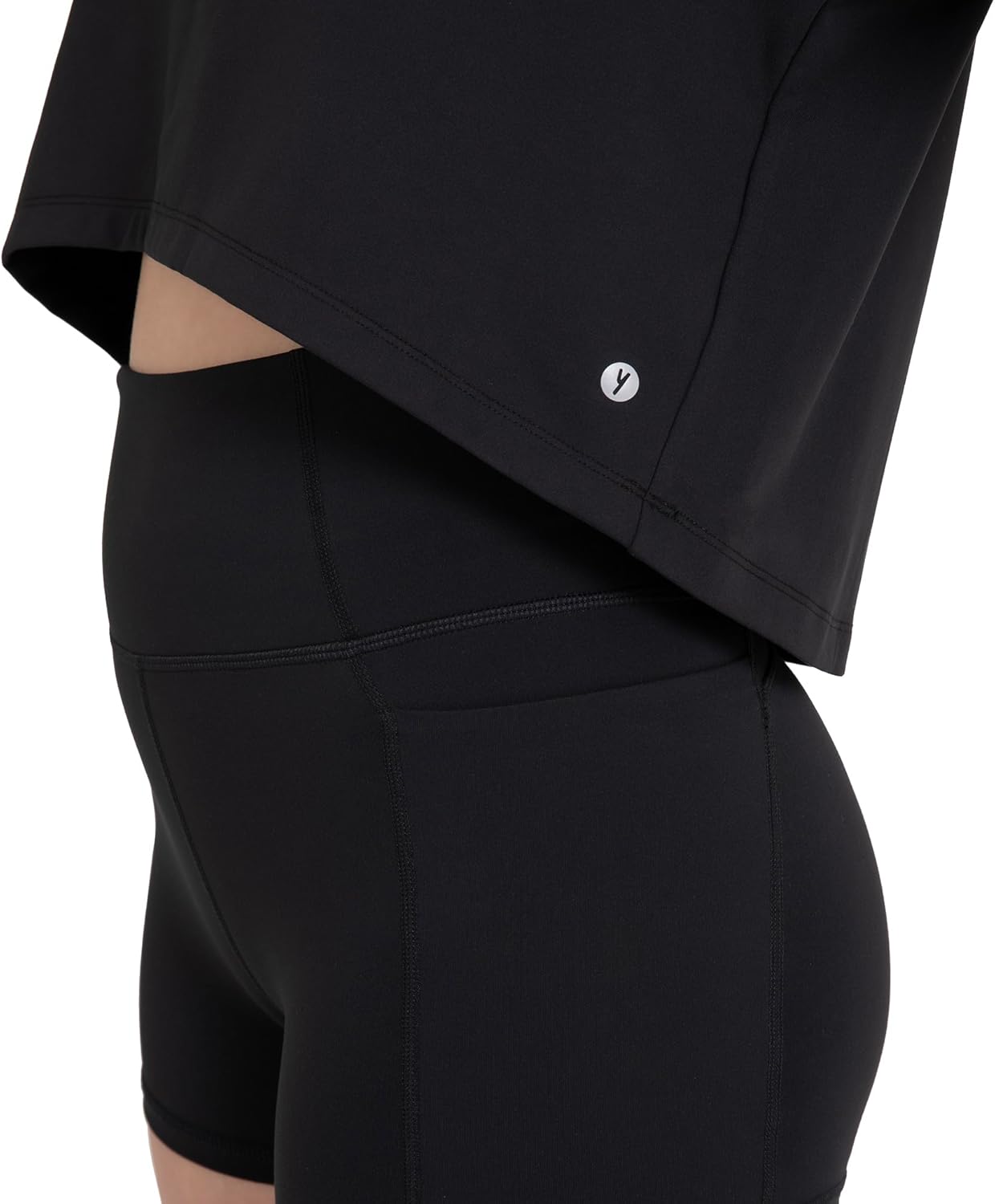 YITTY Active Women's UltraLuxe Cropped Hoodie – Soft Long Sleeve Sweatshirt, Lightweight (Activewear & Loungewear) - Image 3