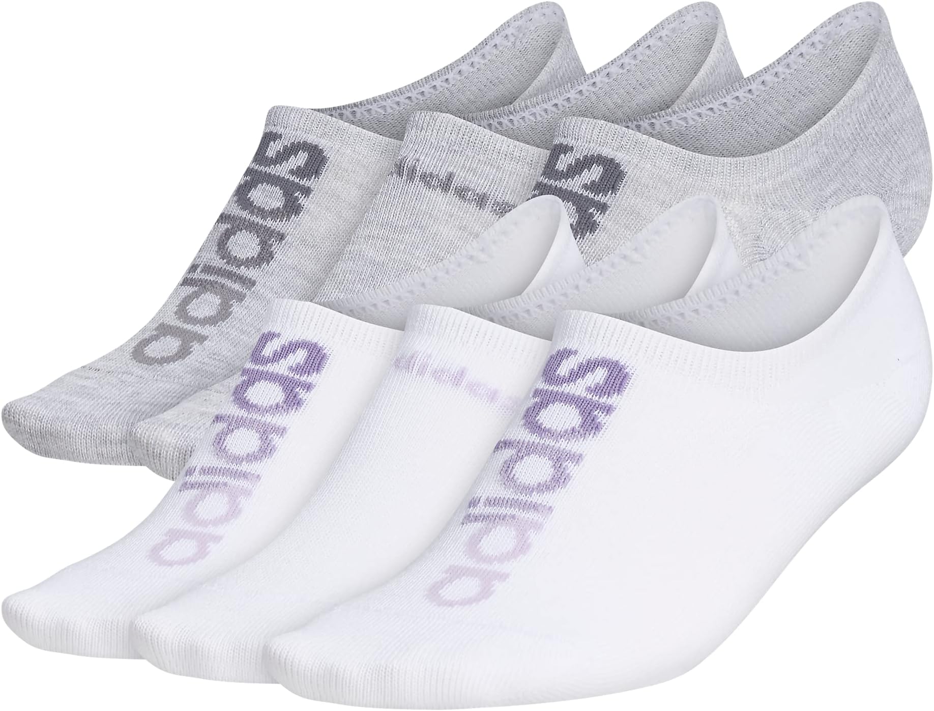 Womens Superlite Linear Super No Show Socks (6-pair)