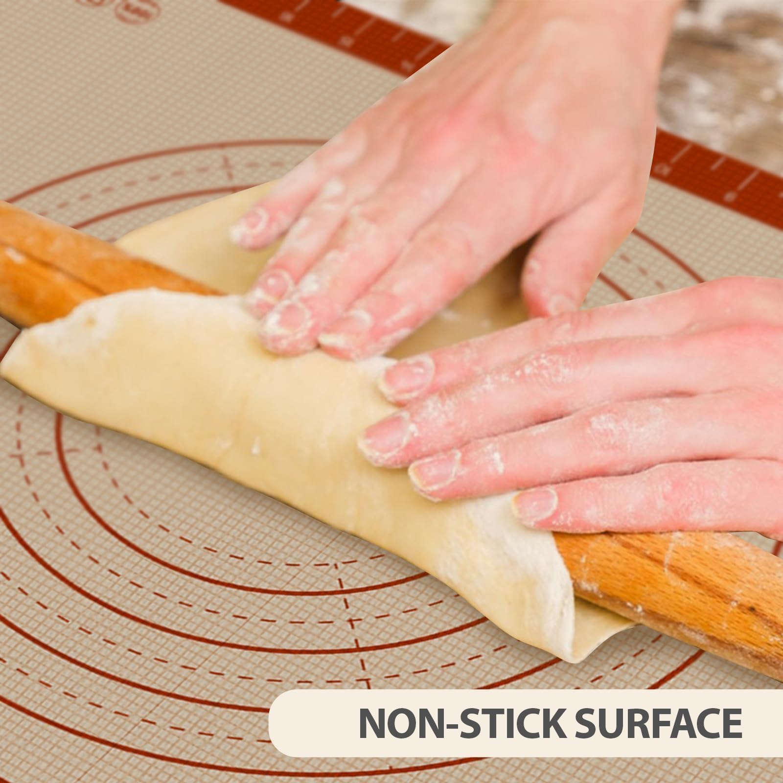 Silicone Baking Mat - Measurement Guides -2
