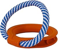 Chuckit! FetchTug 2-in-1 Dog Toy Ring - Durable Fetch & Tug Toy for Active Dogs