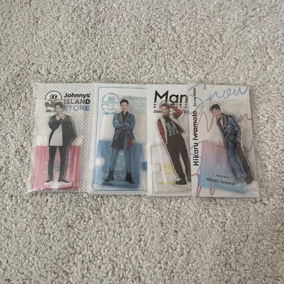 Amazon.co.jp: バラ売り◎ Snow Man 岩本照 アクリルスタンド 4体  