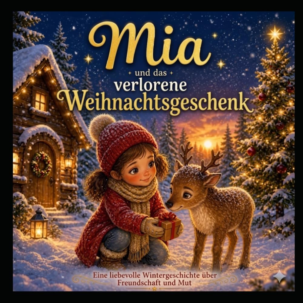 Das verlorene Weihnachtsgeschenk: Eine liebevolle Wintergeschichte über Freundschaft und Mut