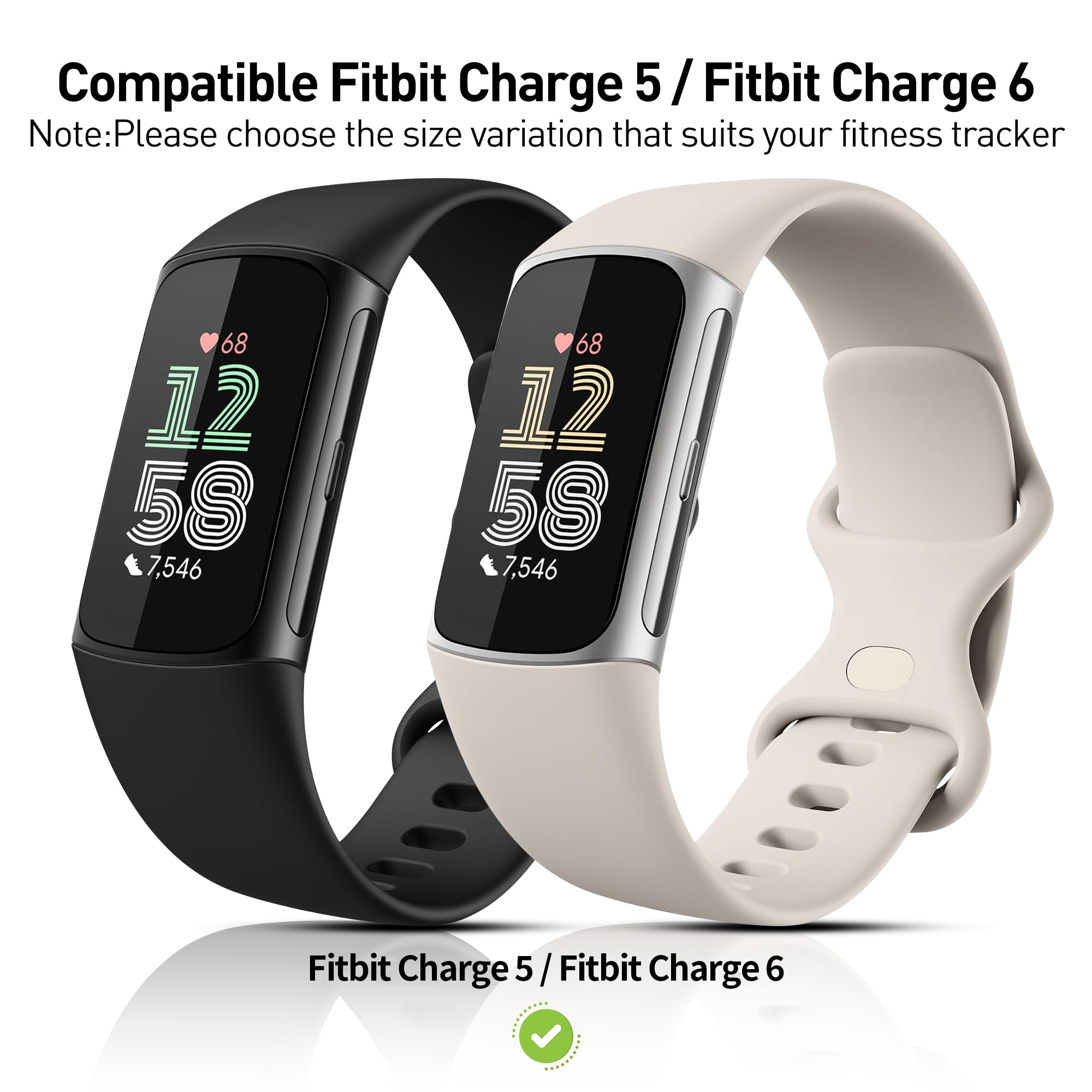 6 Custodie Morbide In TPU Con Pellicola Protettiva Per Fitbit Charge 5 - Trasparente, Sottile E Antigraffio (Confezione Colori Misti) - 4