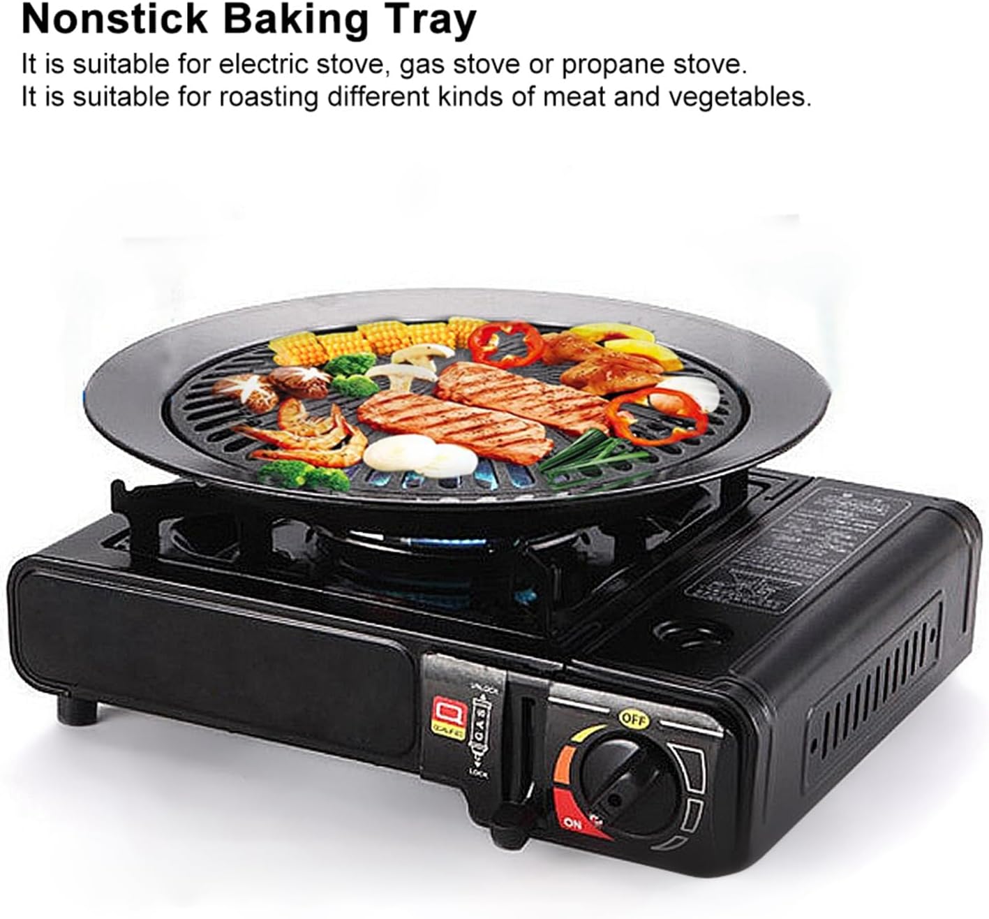 Grill Pans Smokeless Grill Pans Non-Stick Pans Round Pan Holders Multipurpose Pans Pan Sets Home Pans For The Kitchen