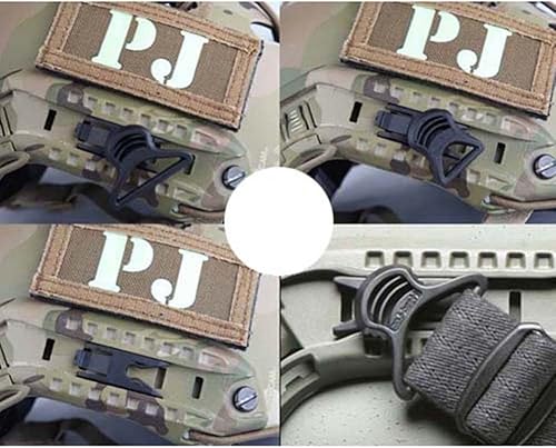 Miniatura 3 de Emerson - Clips giratorios para gafas rápidas Emerson para casco táctico de Emerson, accesorio para casco deportivo al aire libre, riel de caza