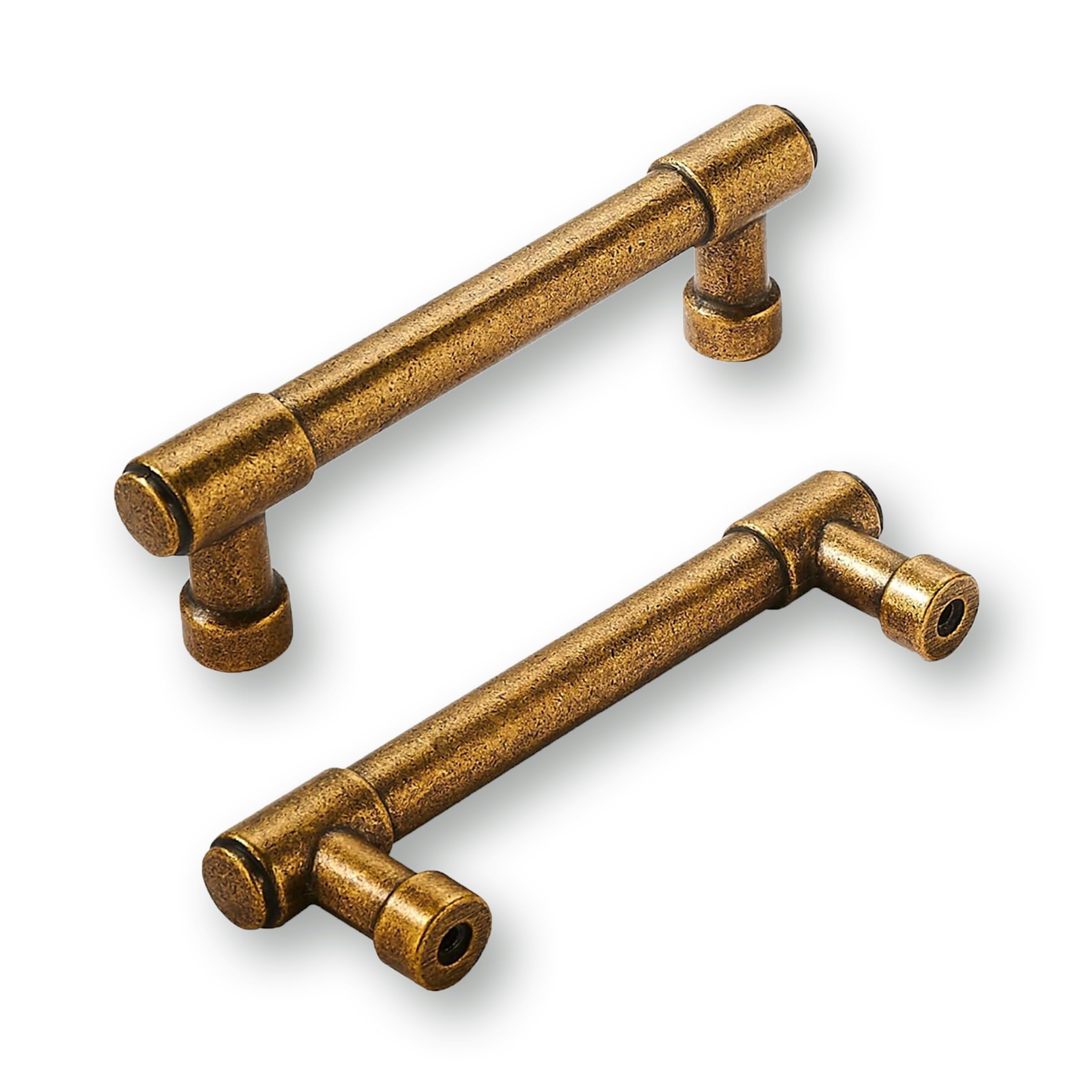 khtumeware 10 Pack Drawer Pulls 1-1/4 Inch Kitchen Cabinet Knobs Solid Round Dresser Drawer Knobs Champagne Bronze Dresser Knobs Drawer Knobs Simple Cabinet Hardware for Cupboard Drawer Pulls. — view 7
