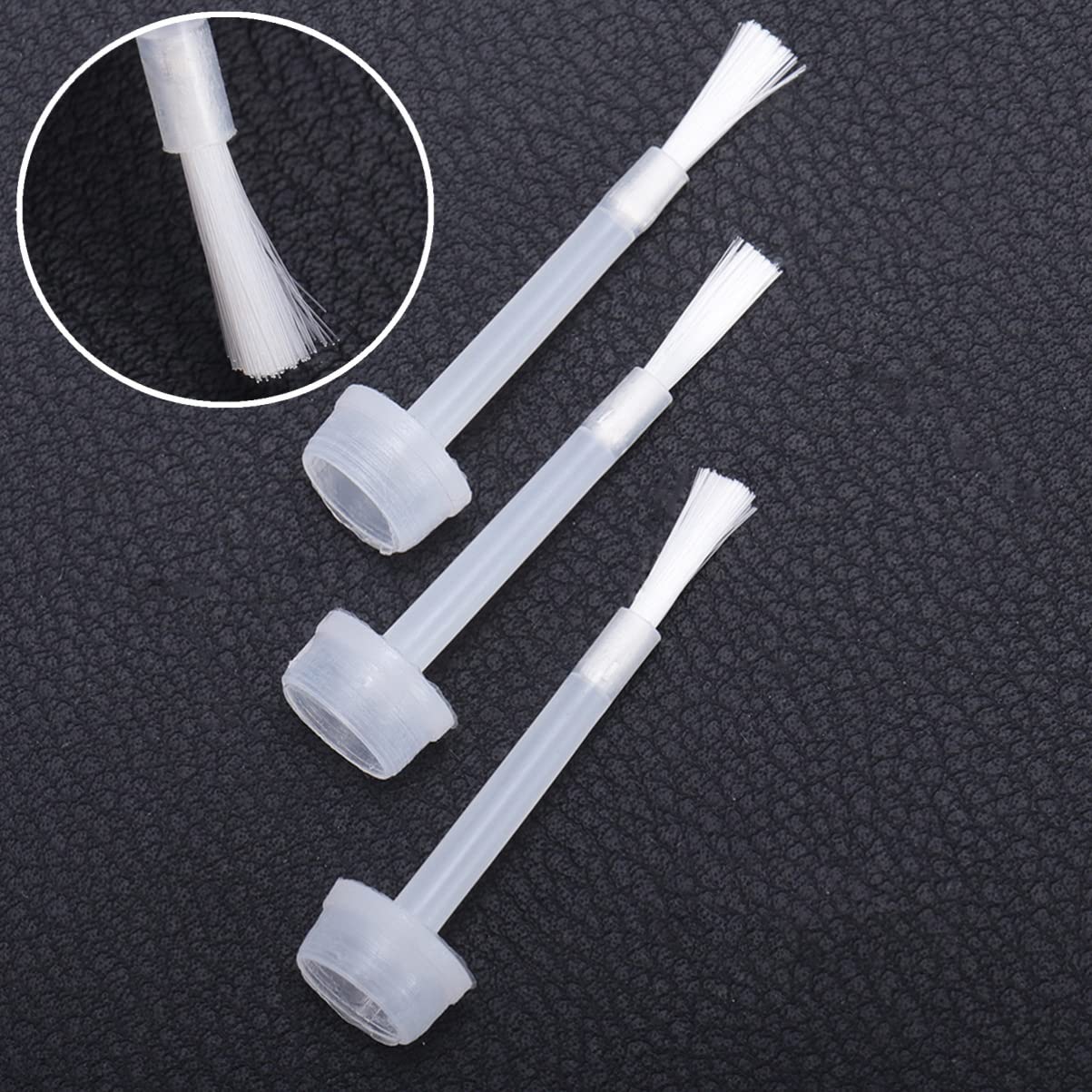 Healvian 800pièces Brosse à Liquide Pinceaux De Remplacement Doux Pour Vernis à Et Gel Outils De Manucure Pratiques Et Efficaces