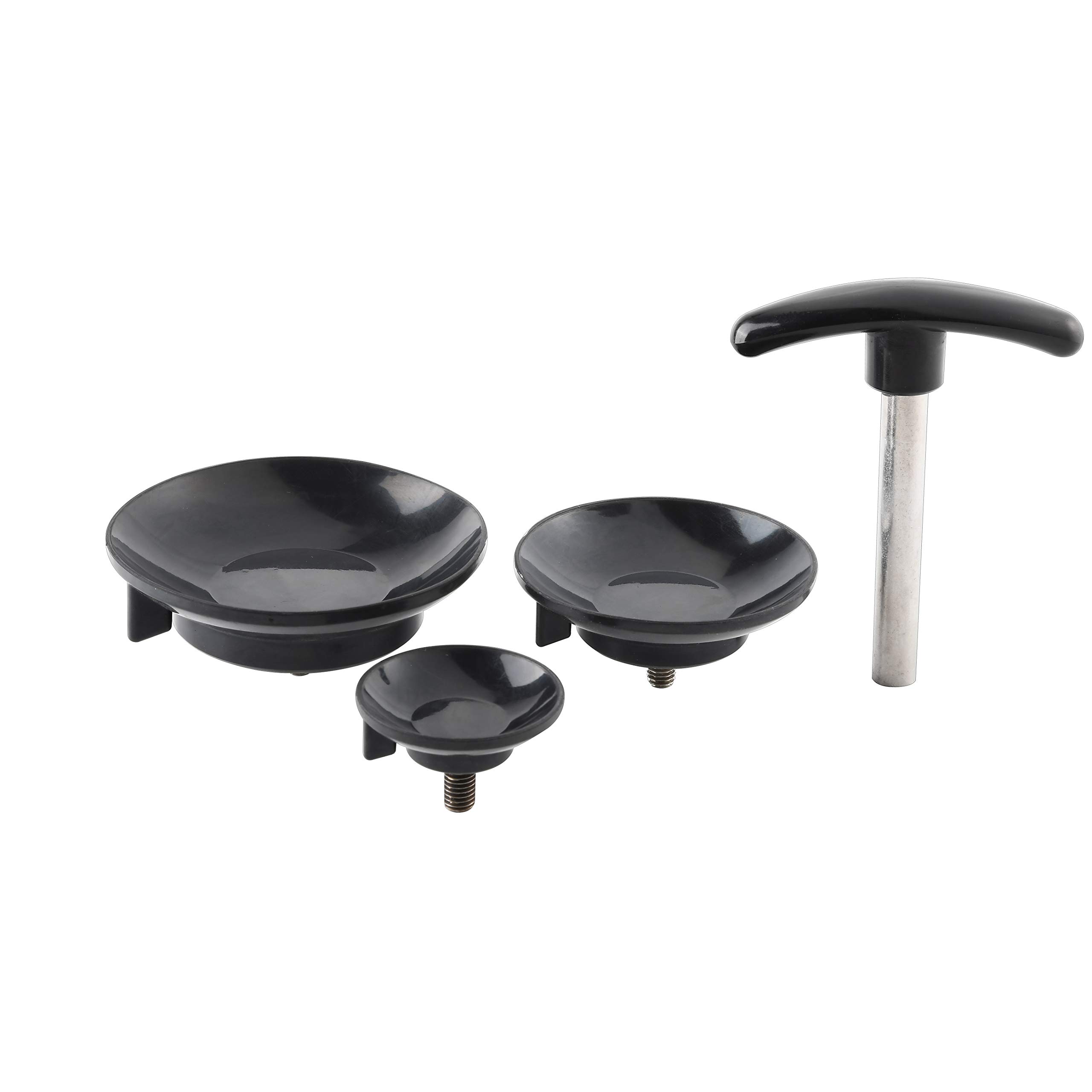 Paintless Dent Repair Puller Kit - Dent Puller Slide Hammer T-Bar Tool with 3pcs Dent Removal Pulling Tabs for Car Auto Body Hail Damage Remover