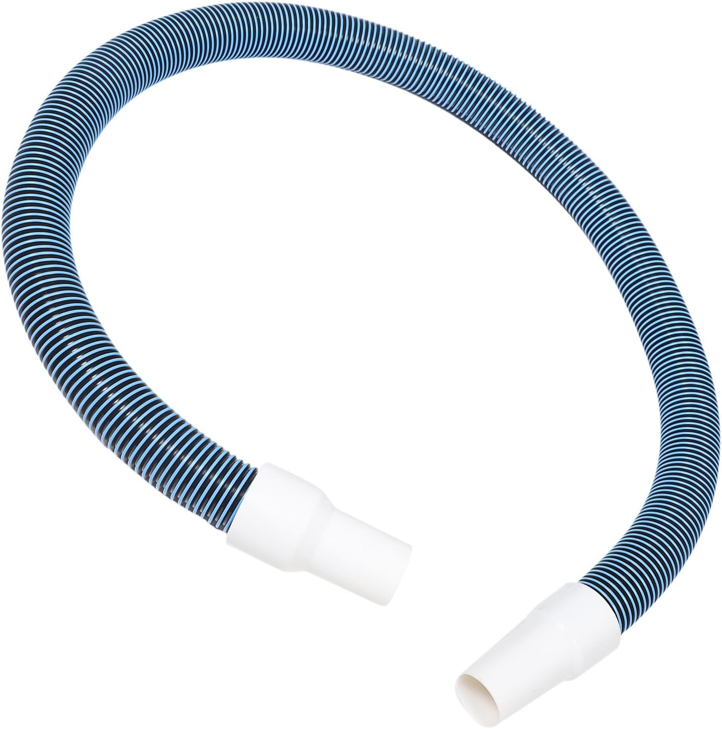 Ground Pool Drain Hose with 2 Connectors and Clamp, Swimming Pool Drainage Replacement Hose Kit for Efficient Water Discharge and Pump Connection