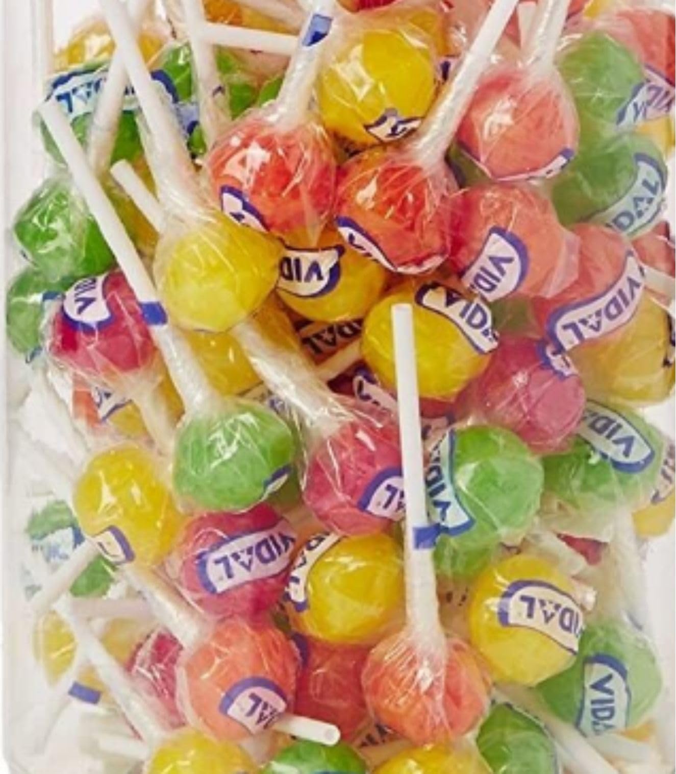 50 Assorted Fruits Lollipops Full of fruity flavour