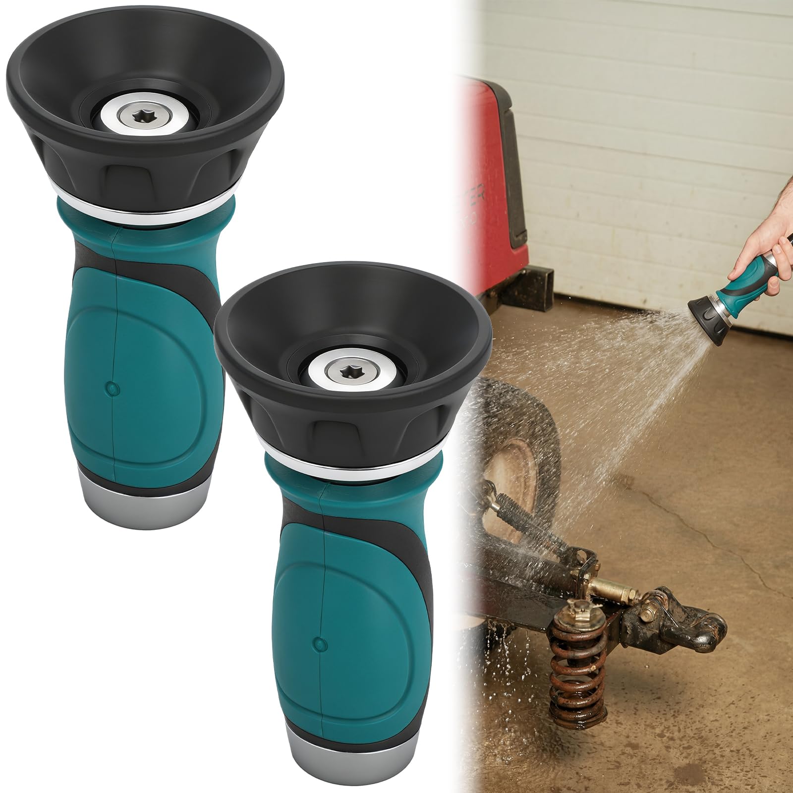 Buses de tuyau de jardin Chunful robustes jet réglable pour pistolet d'arrosage et nettoyage