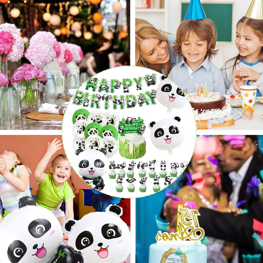 Geburtstag Deko Panda Geburtstag Deko Panda Geburts Produktbild-Vorschau 5