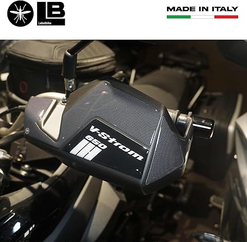 Miniatura 6 de labelbike - 3D Gel Resin Stickers Motorcycle Handguard Protection Compatible with Suzuki V-Strom 650 2017-2022