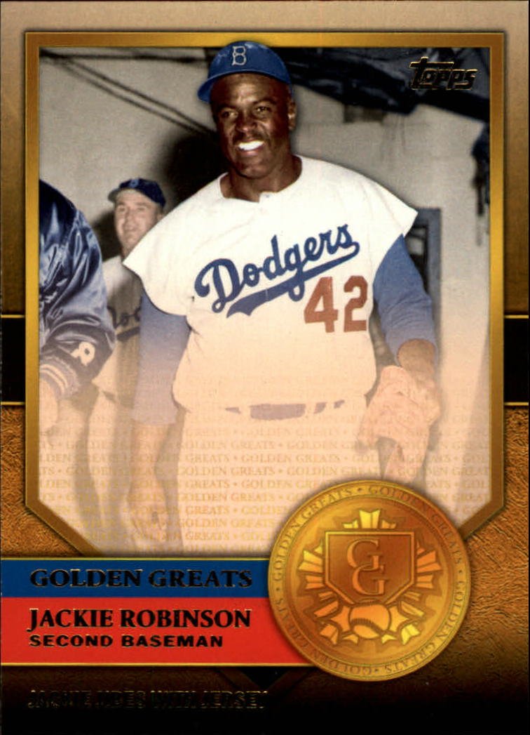 Amazon.com: 2012 Topps Golden Greats #GG-61 Jackie Robinson