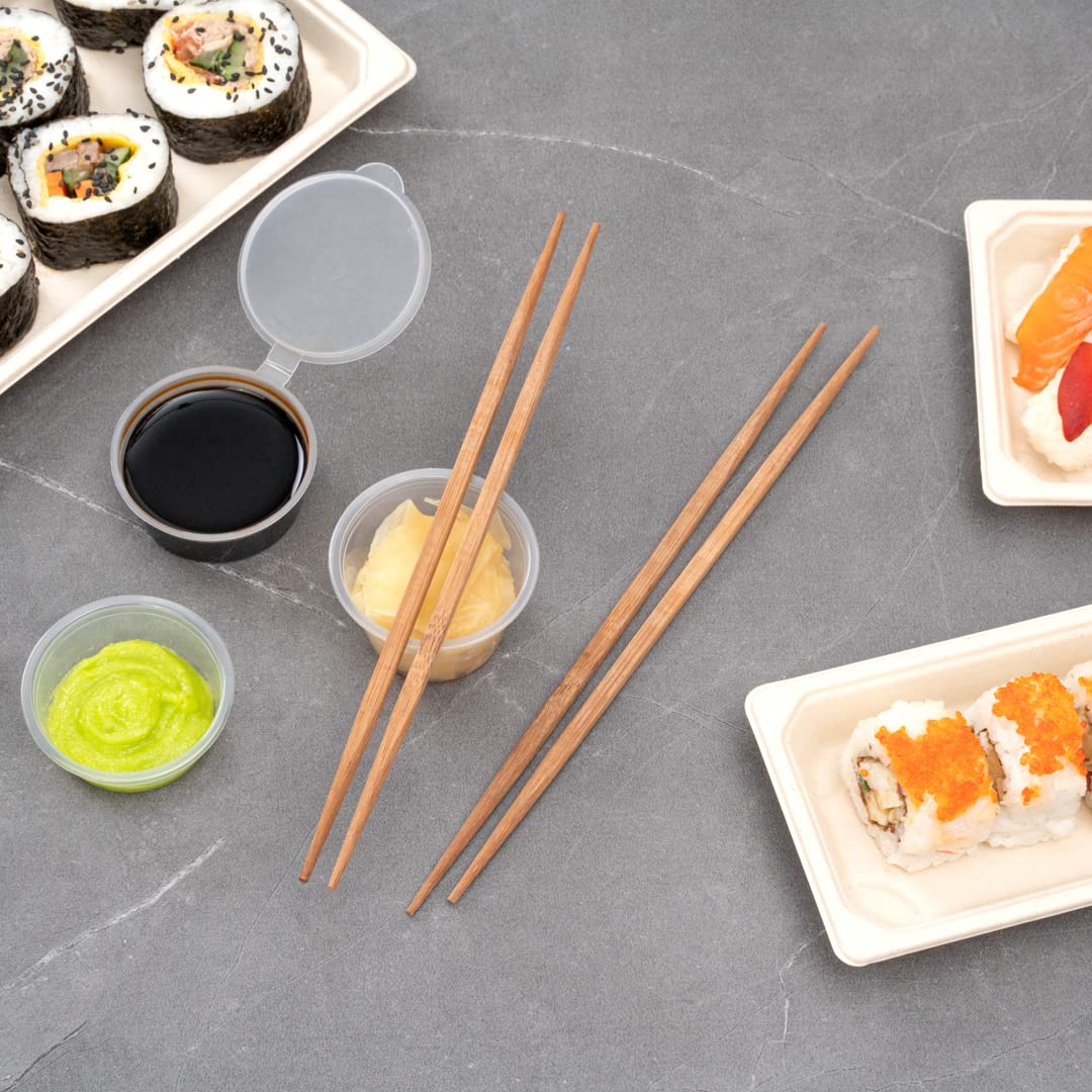Restaurantware Carbonized Bamboo Chopsticks, 9 1/2 In, Disposable, 100 Ct — Amazon image 3