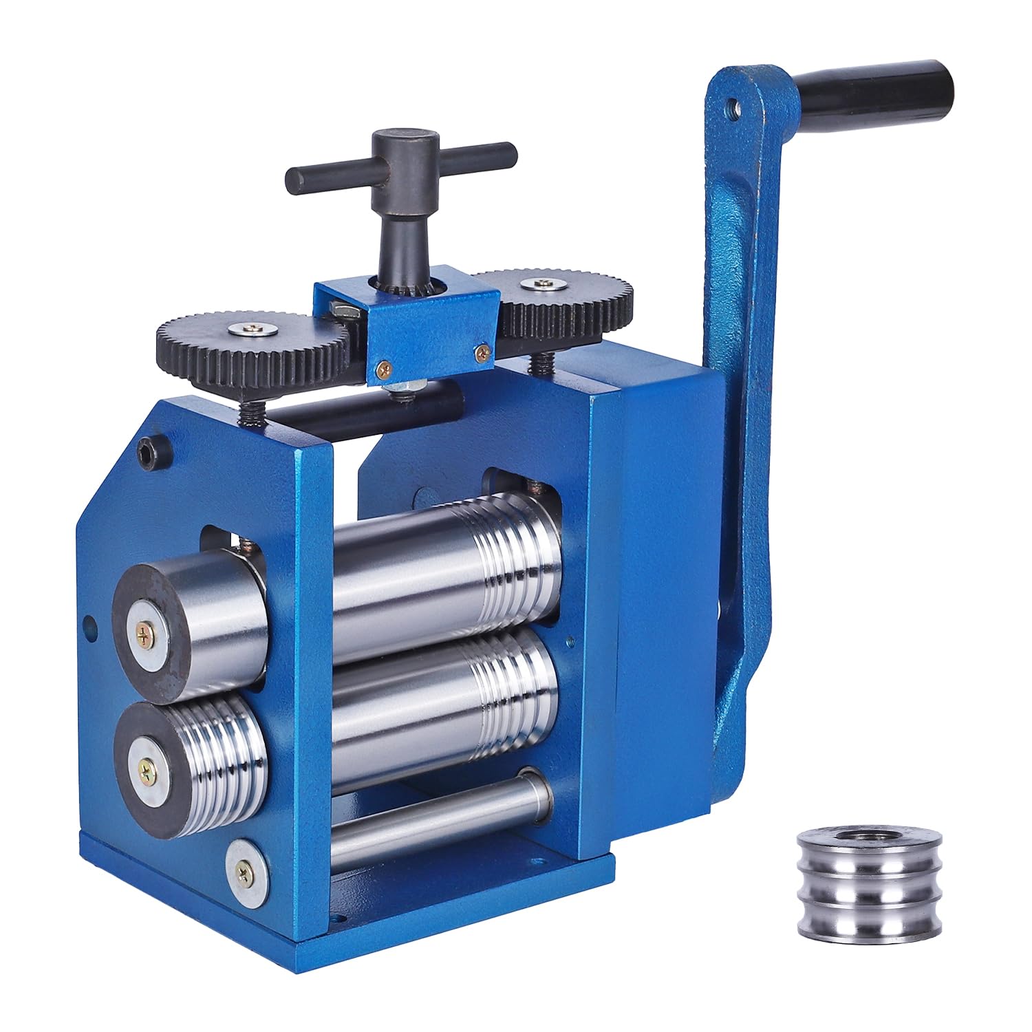 彫金　圧延ローラー Amazon | ZruiXuan ローリングミル 手動圧延機 合金製 耐摩耗性 手動