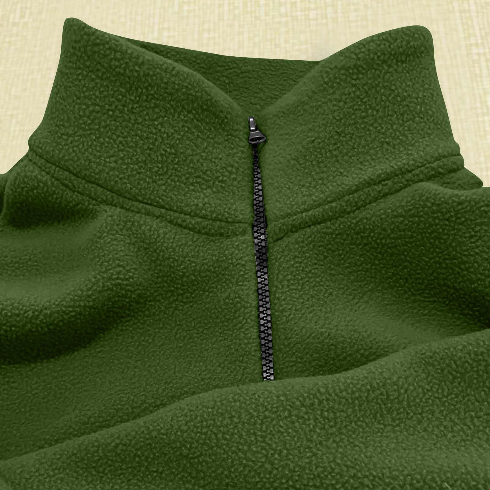Générique Sweat Zippé Homme sans Capuche Veste mi Saison Tee Shirt Manche Longue Sportswear Regular Fit Sweatshirts Jogging Sweatshirt Couleur Unie Sweats Décontractée Habit de Travail Vetements